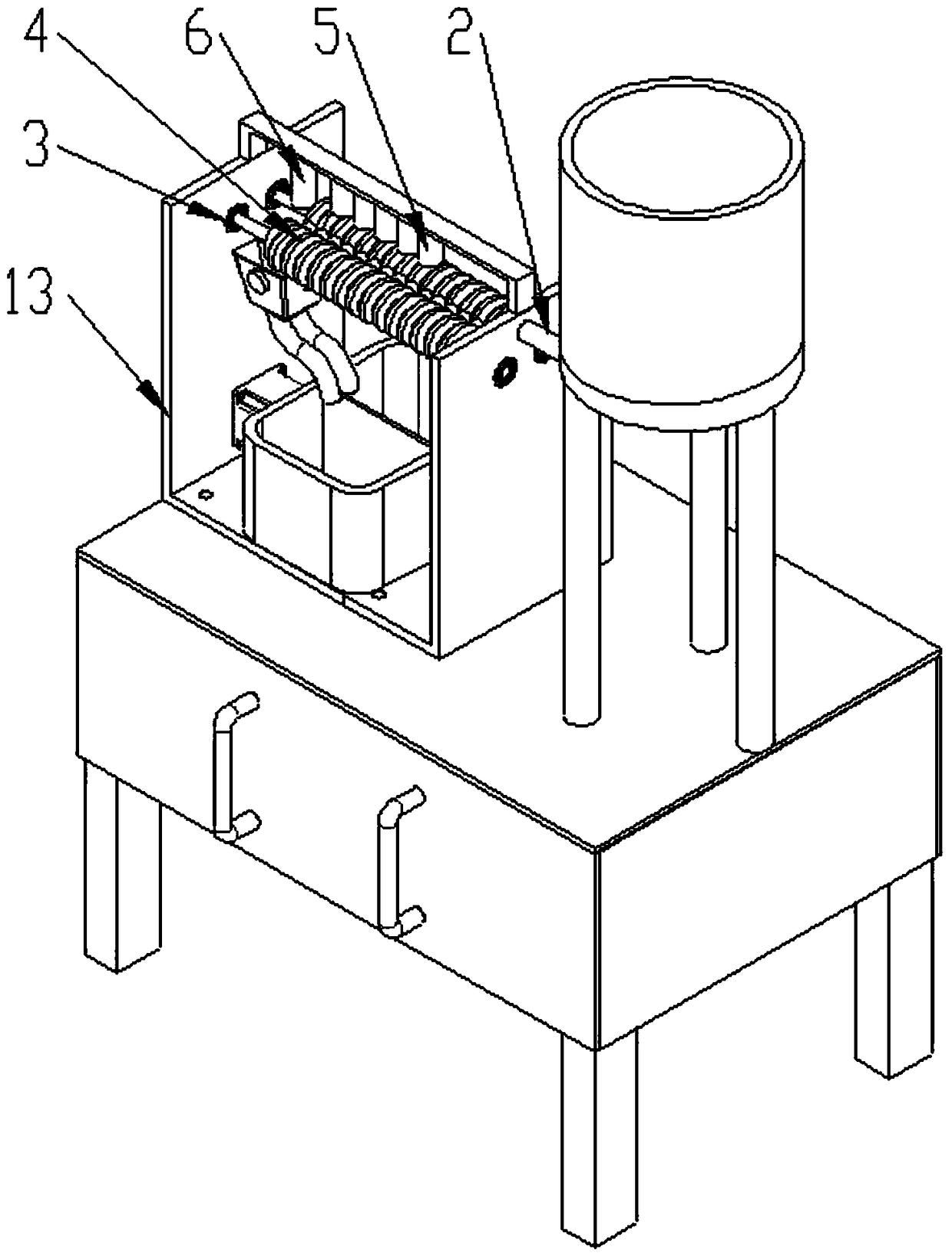 Method for detecting surface defects of steel ball based on double-thread expansion method