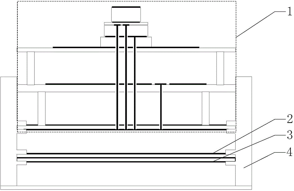 Three-frequency-range common-caliber active navigation antenna