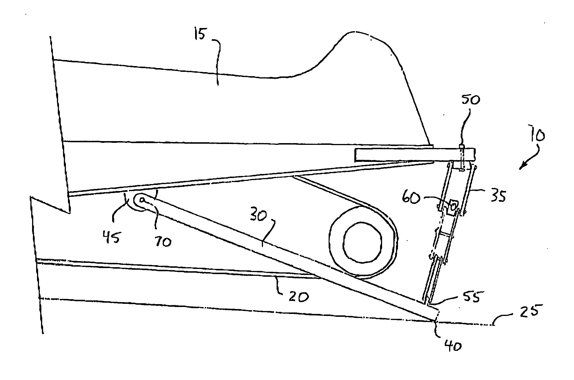 Snowmobile elevation mechanism