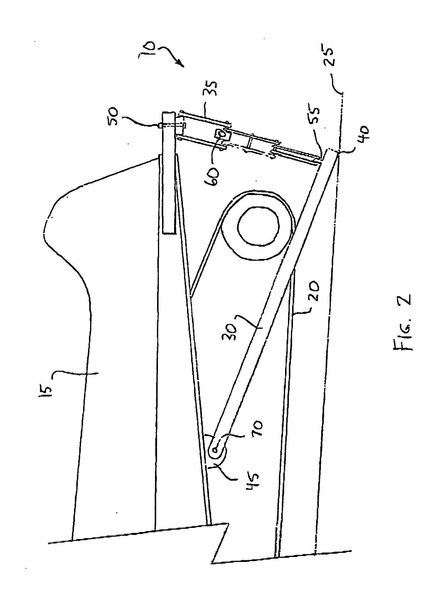 Snowmobile elevation mechanism