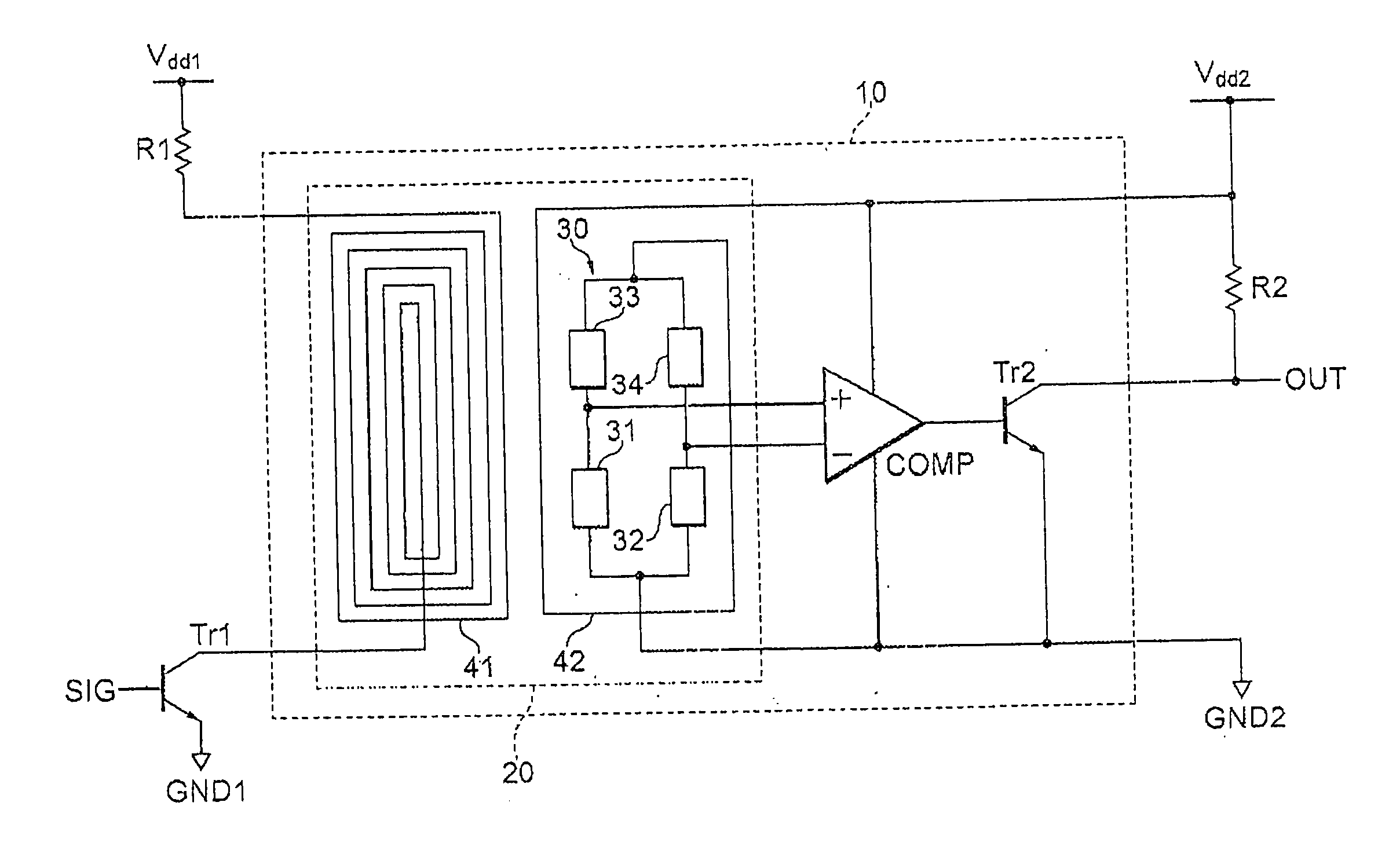 Signal transmitting device