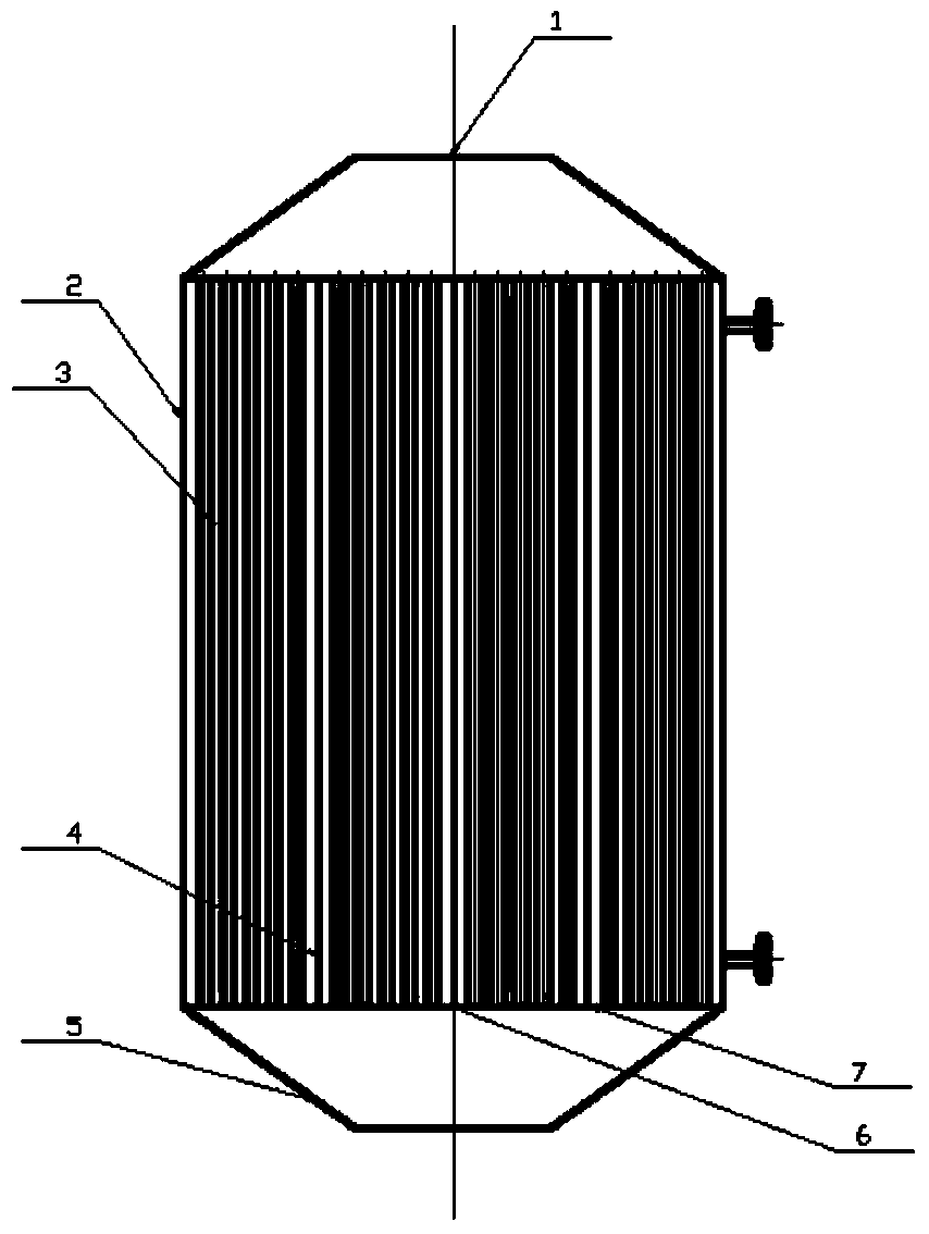 Heat-accumulating type heat exchanger and steam-water separator thereof