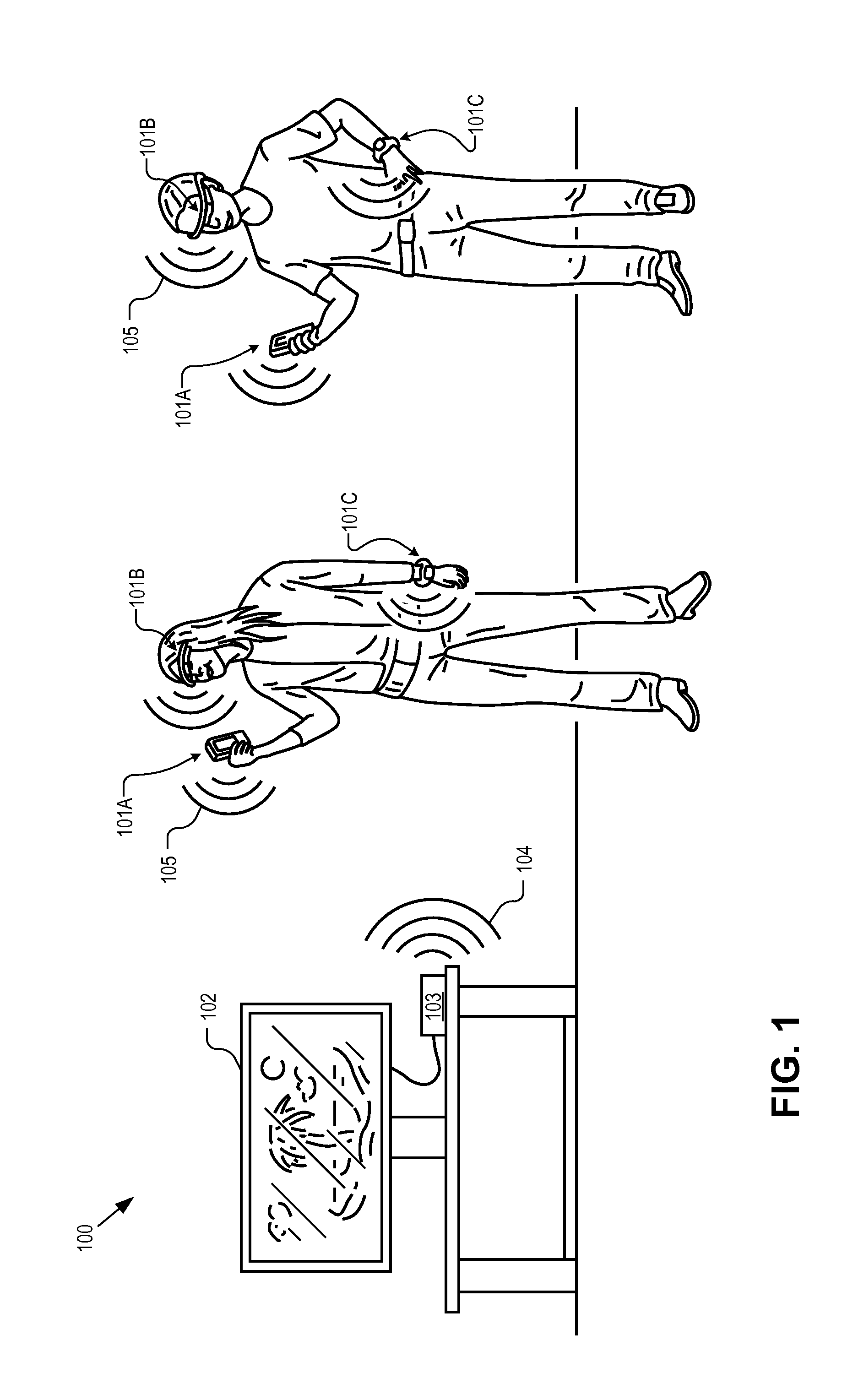 Streaming display data from a mobile device using backscatter  communications