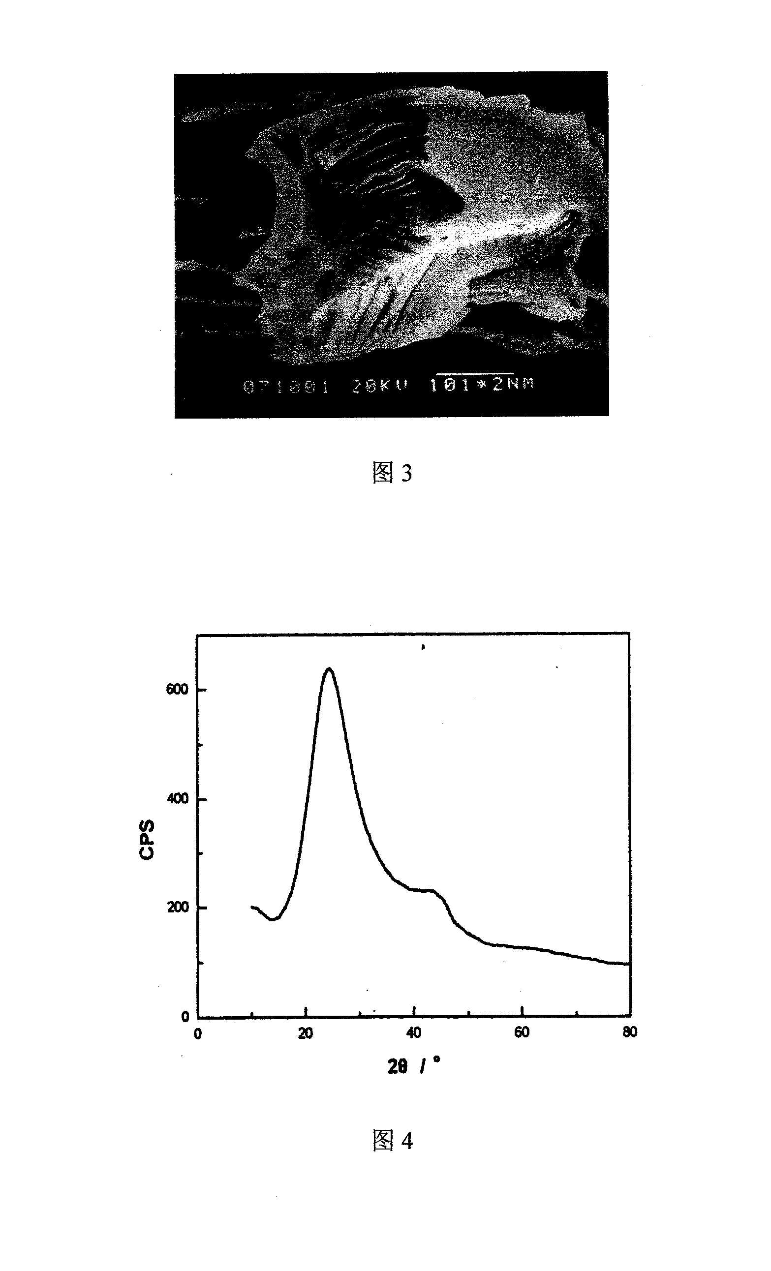 Method for preparing ceramic composite wood