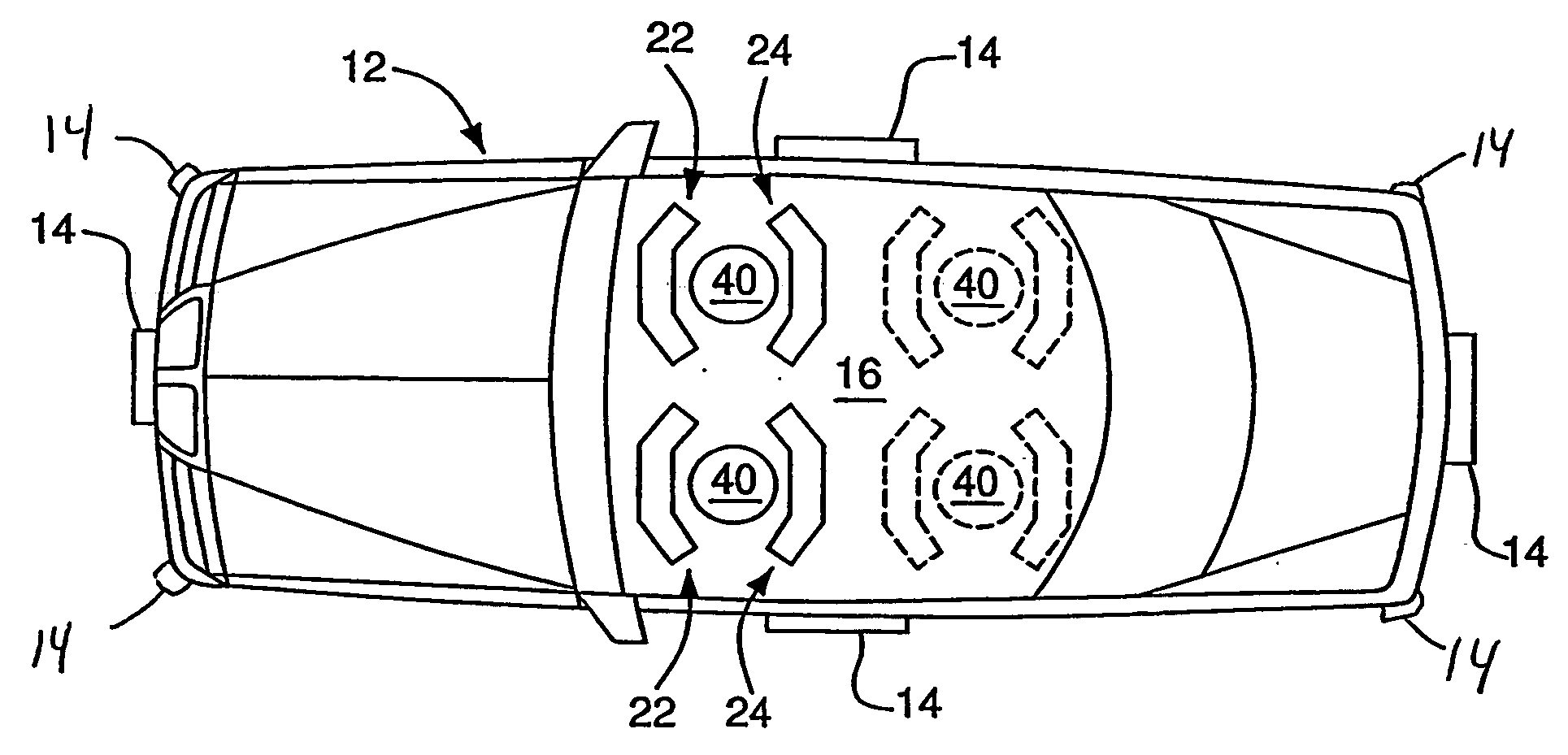 Inflatable restraint assembly for vehicles