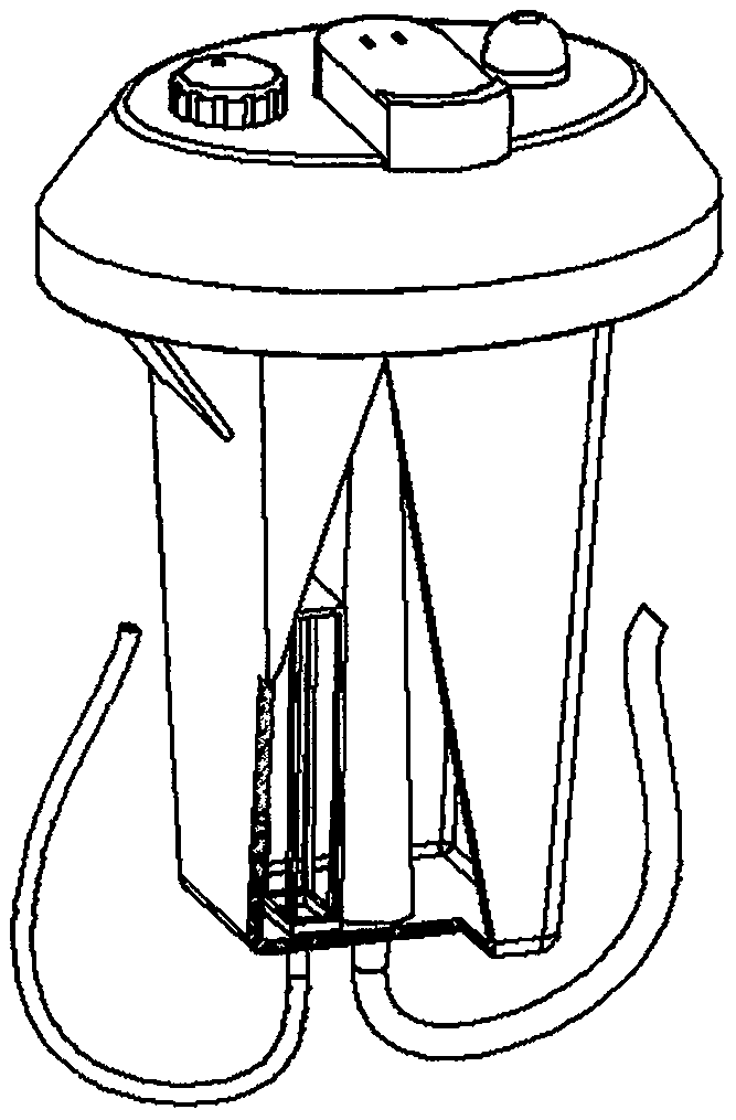 Adjustable positive and negative pressure conversion sealing filtering device