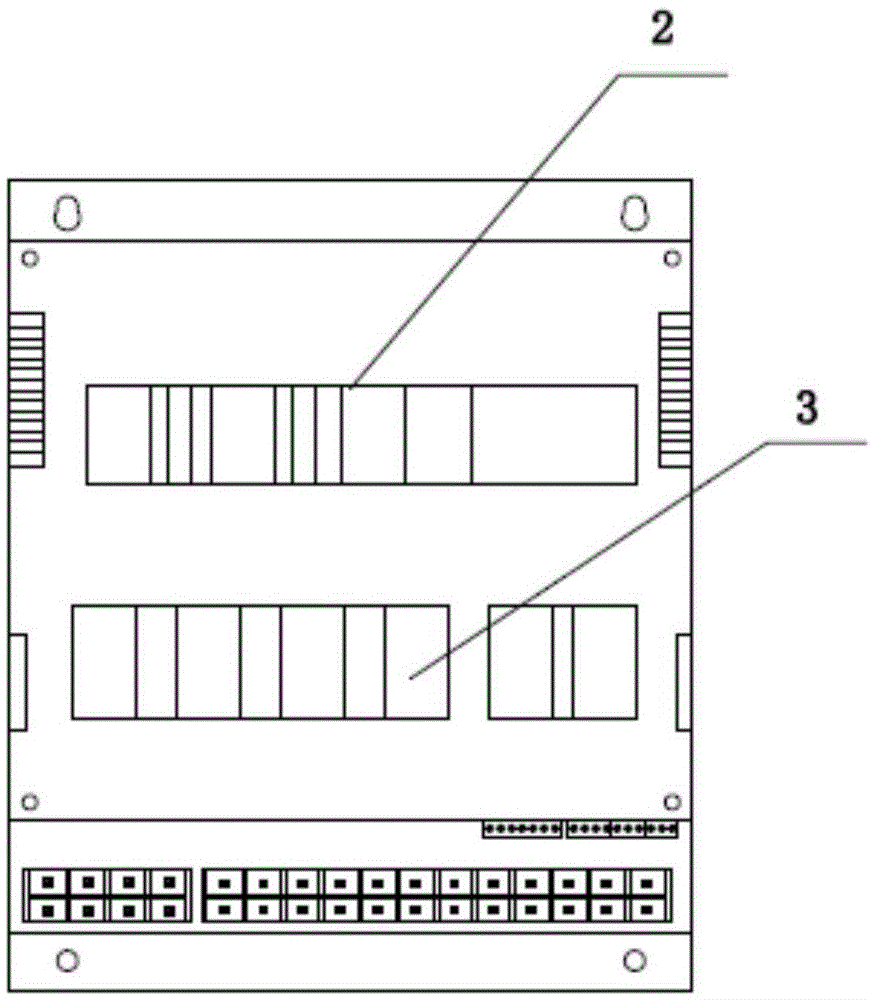 Air-cooled control device