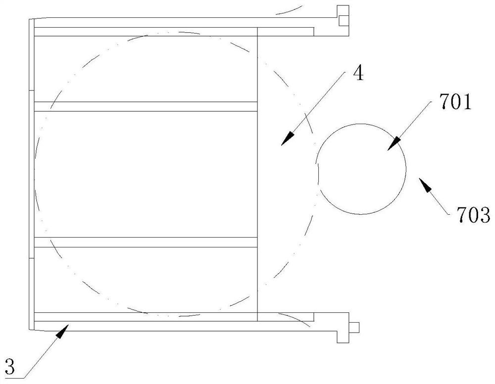 Rotary pre-correction device for silicon wafer