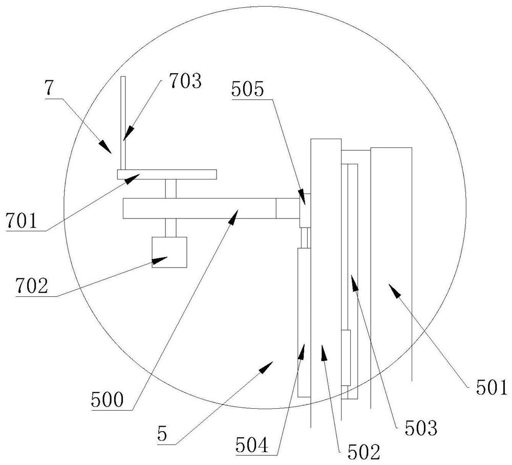 Rotary pre-correction device for silicon wafer