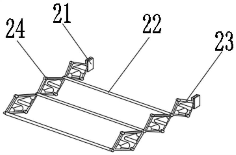 Building balcony guardrail