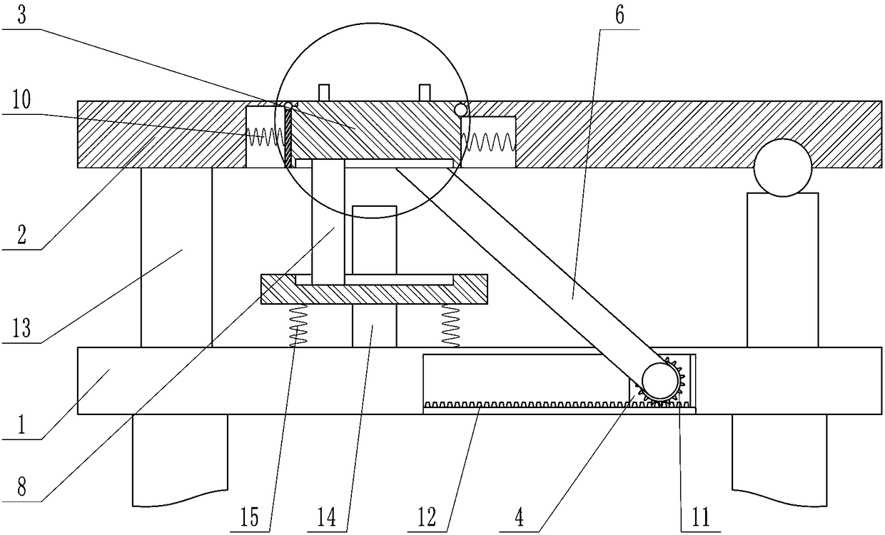 Angle-adjustable desk