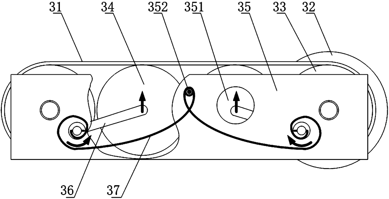 Deep hole self-centering in-tube robot