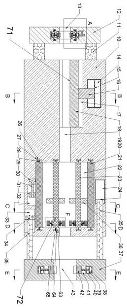 Recycling treatment device for waste steel bars generated in house removal process