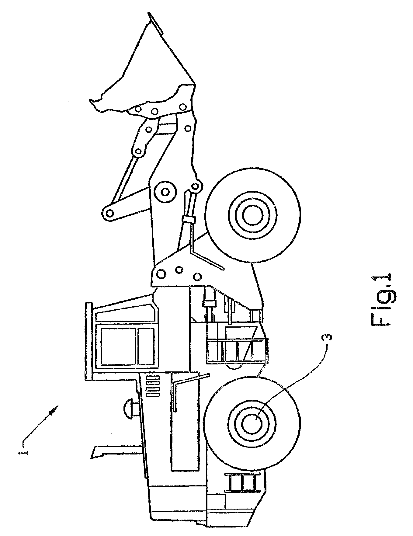 Device for driving a vehicle wheel