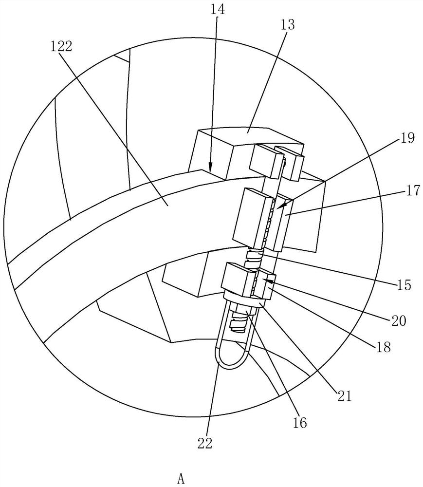 A concrete pipe pile spreader