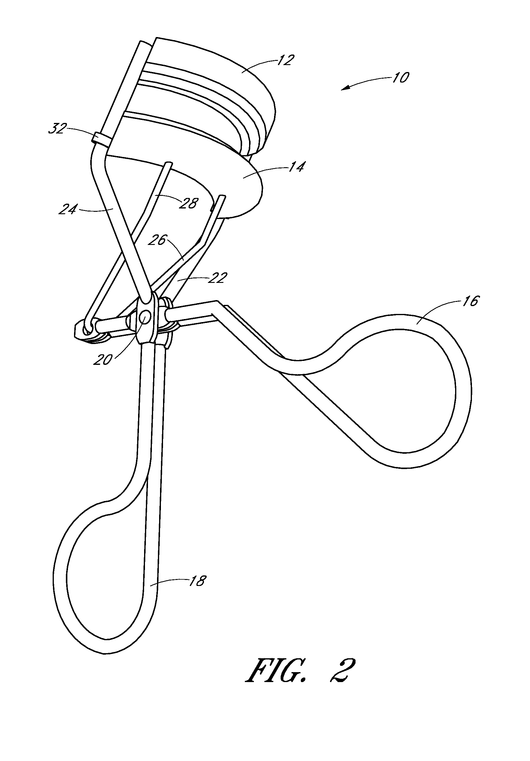 Eyelash curler