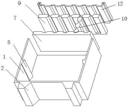 A storage and transportation box for fresh ginseng stems and leaves