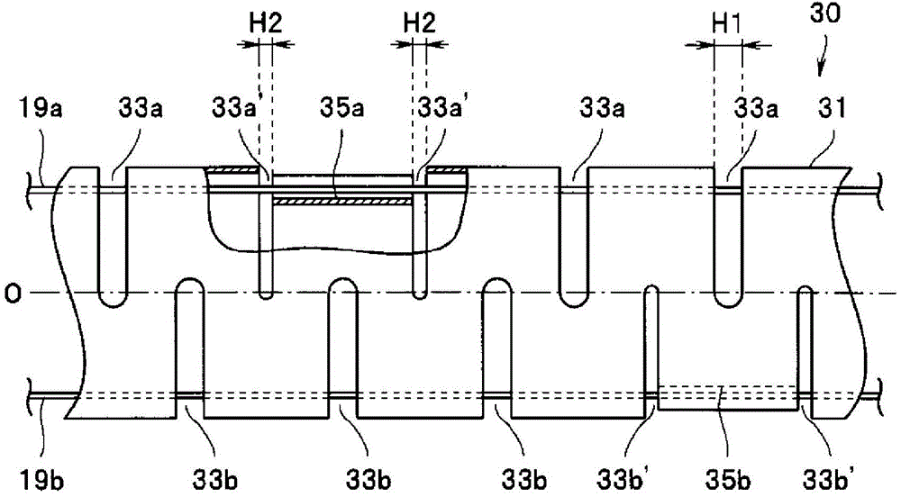 Curved tube for endoscope