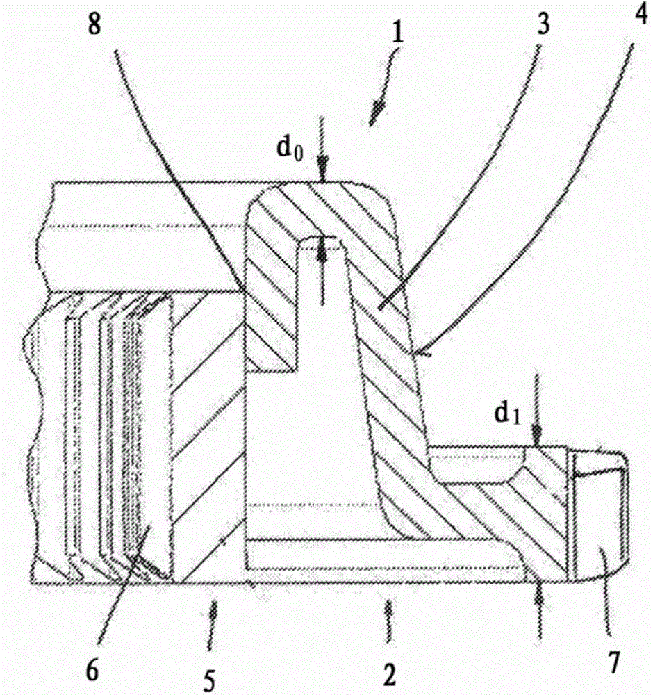 Clutch body of a synchronisation device of a variable speed transmission of a motor vehicle and method for the production thereof