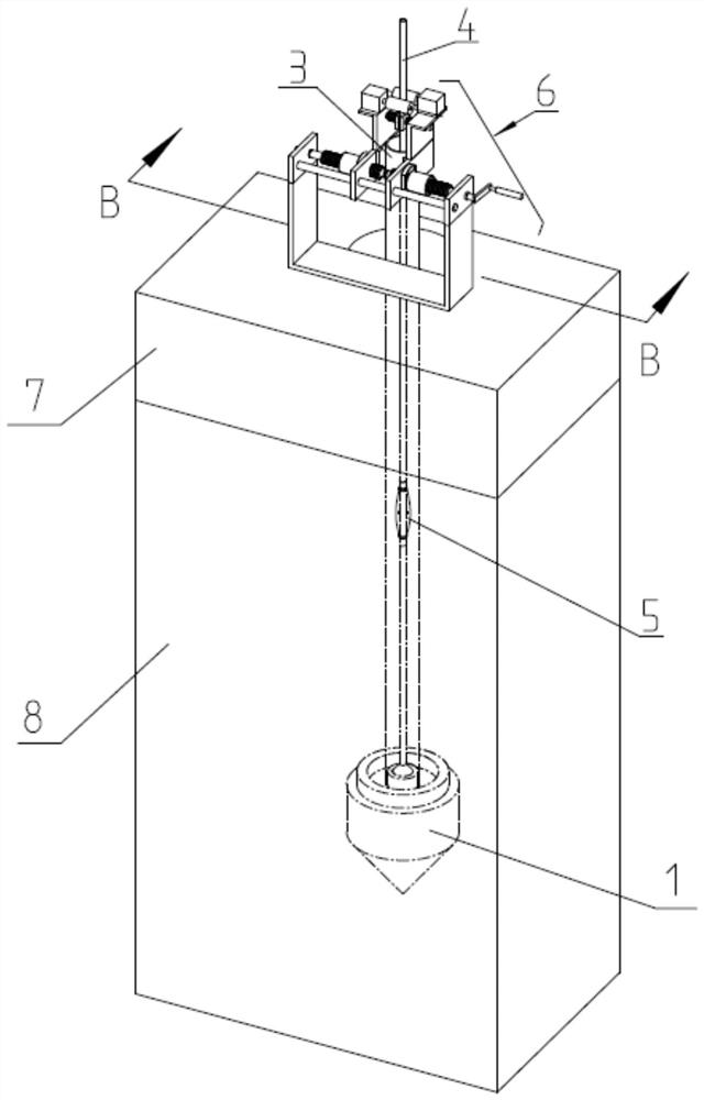 Soft soil foundation treatment device and foundation treatment construction method