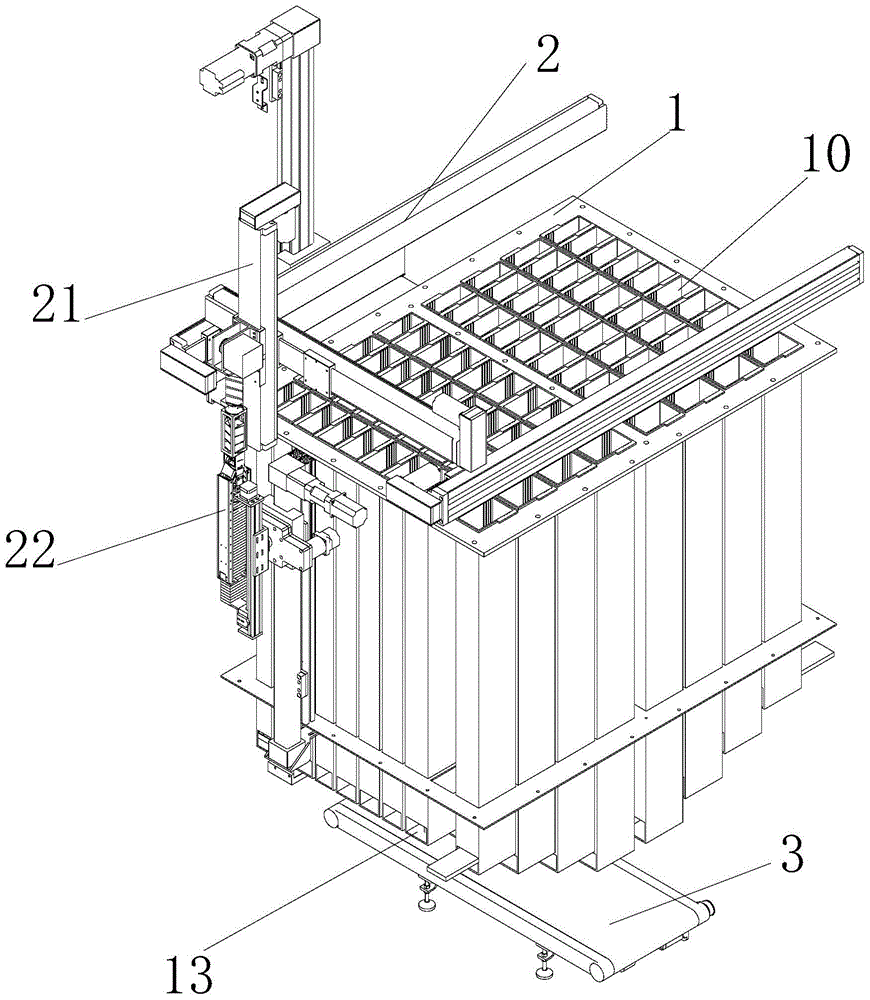 A flat intensive vertical mode medicine storage cabinet