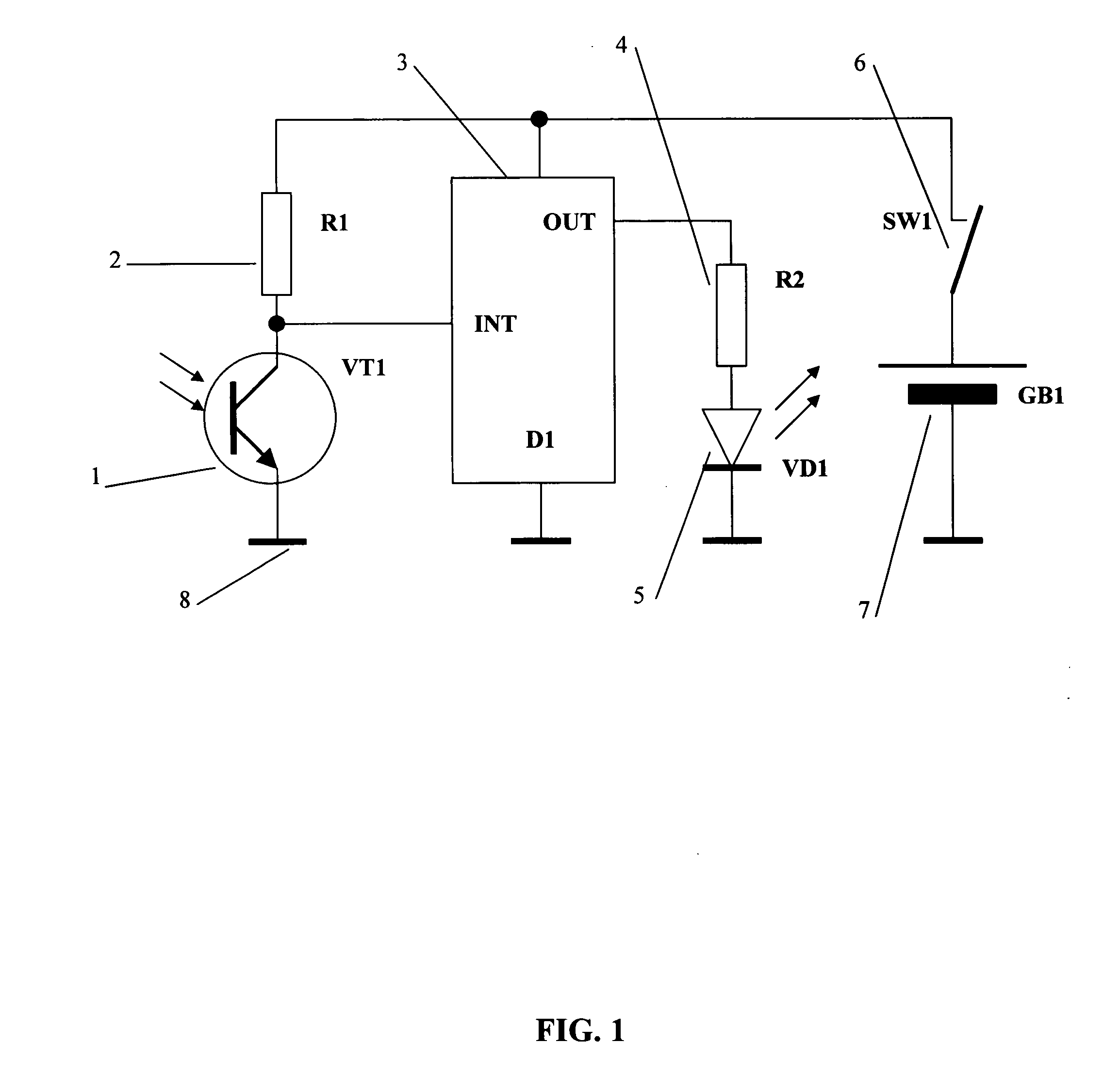 Periodic lighting device