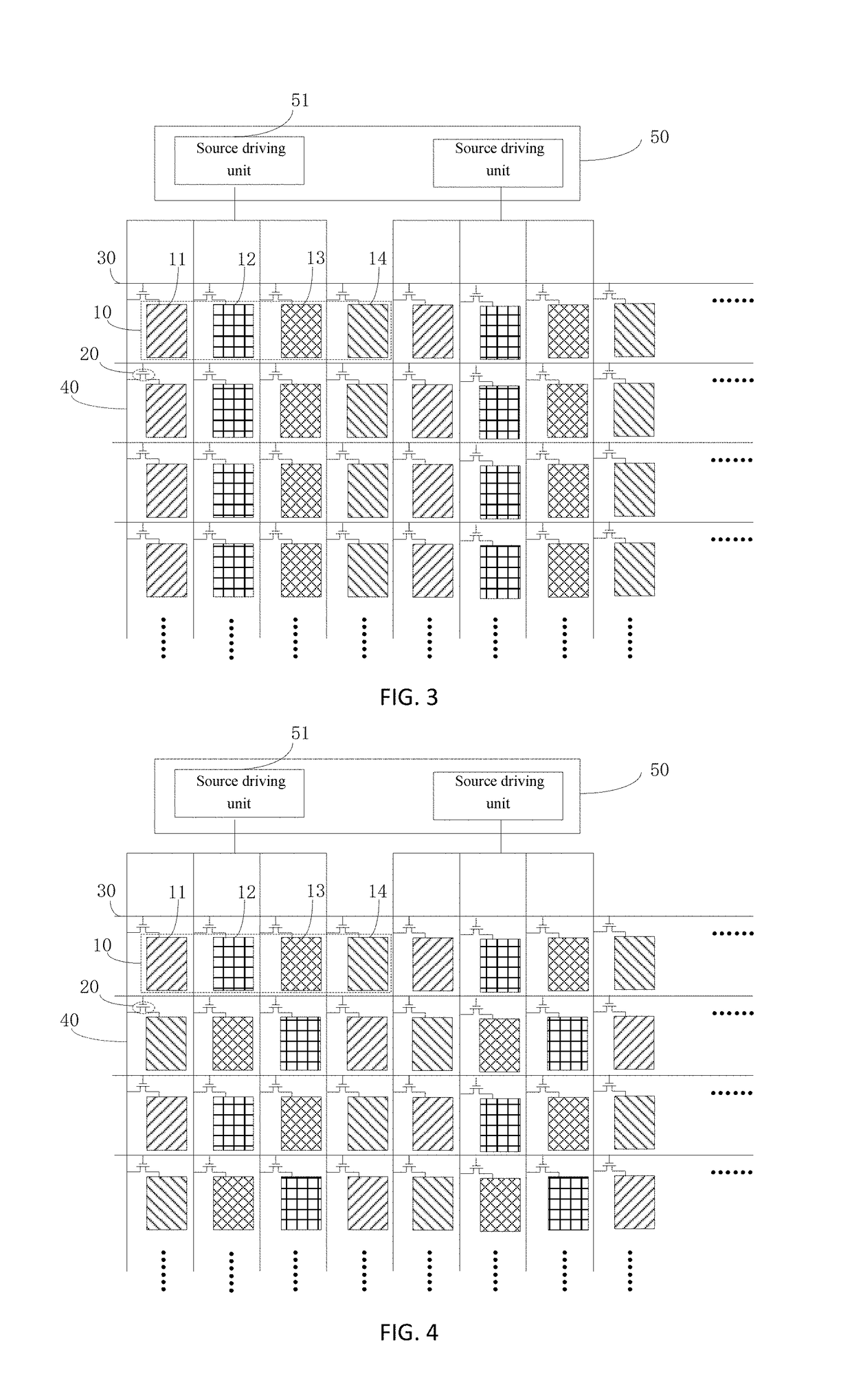 Driving control method for display panel