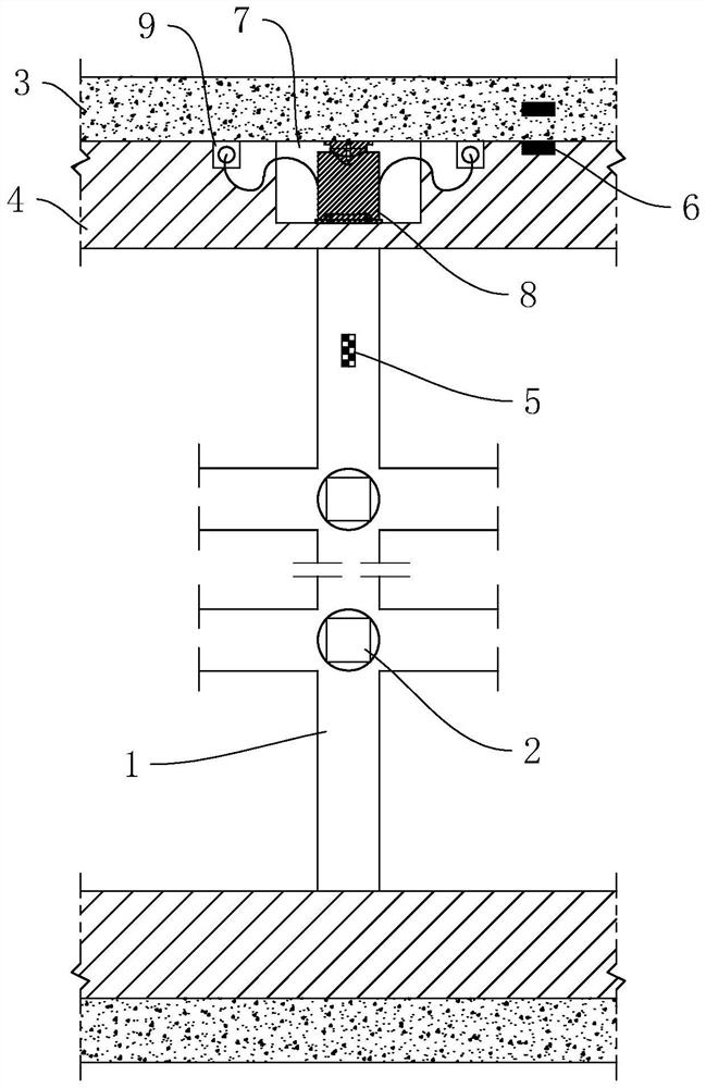 Concrete support servo system and construction monitoring and control method thereof