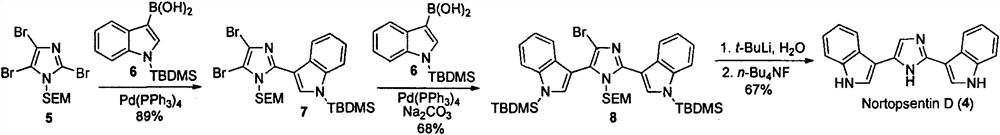 Nortopsentin alkaloid derivatives and their preparation and application in the prevention and treatment of diseases and insect pests