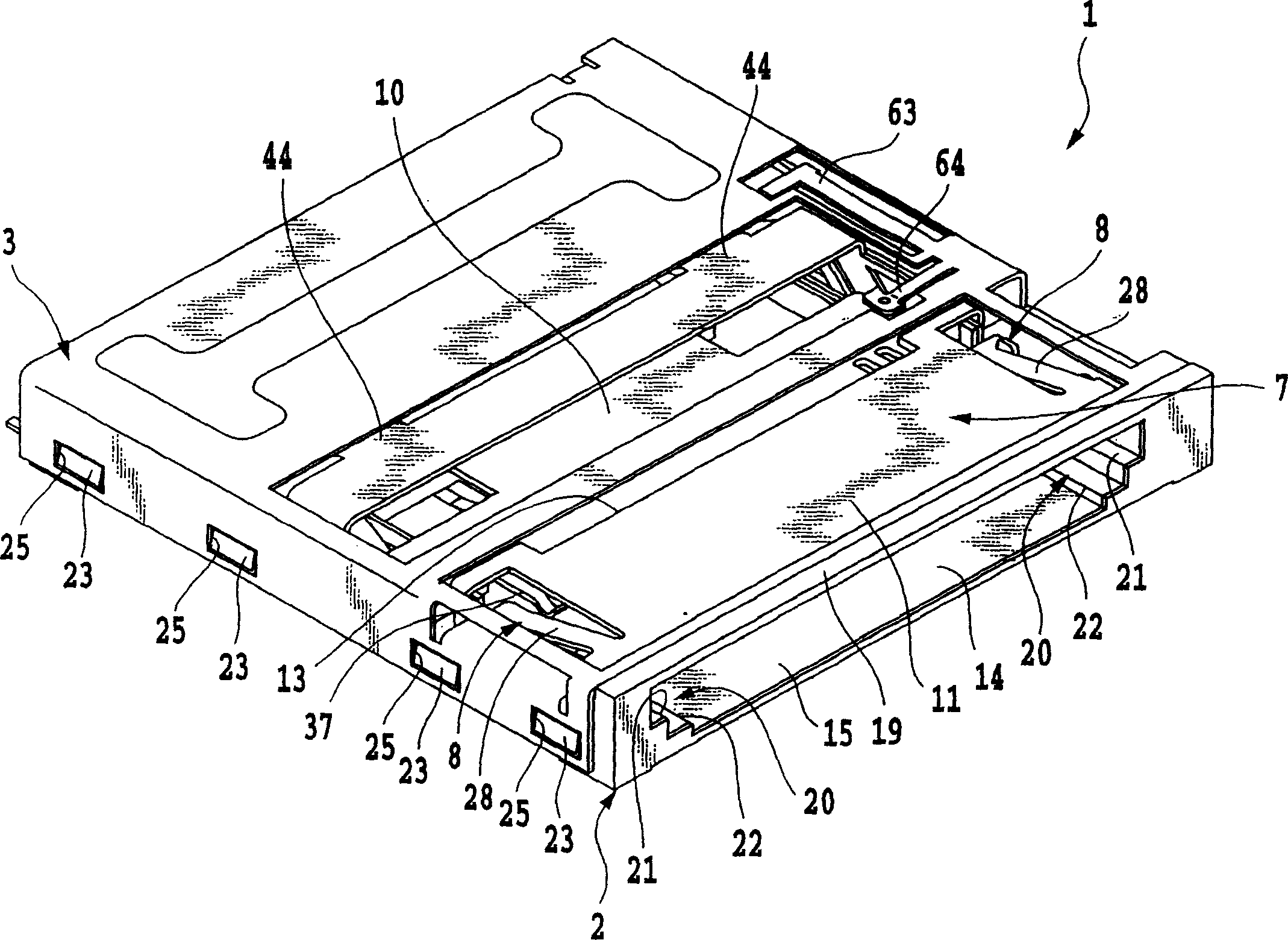 Composite type card connector