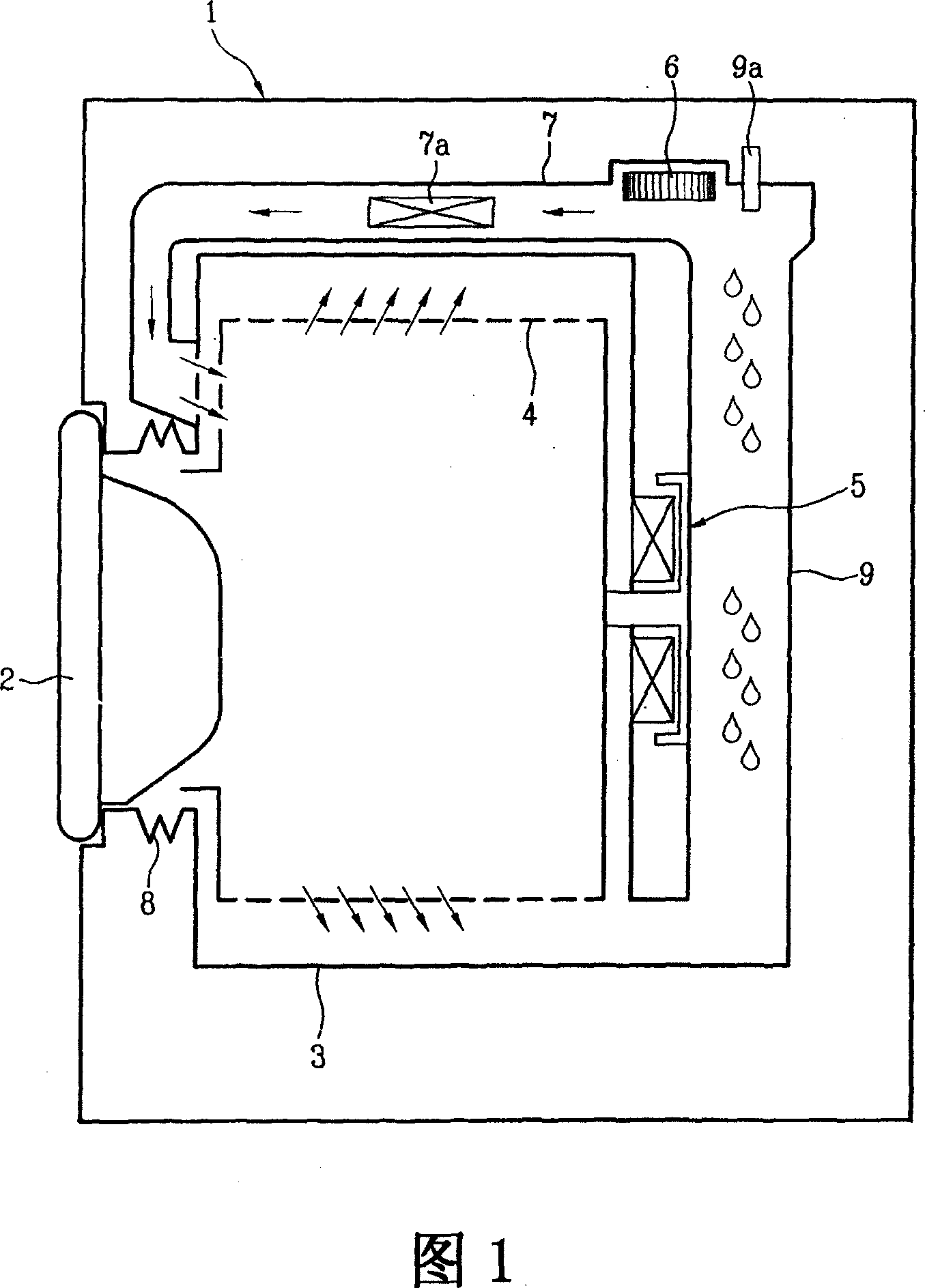 Drum washing machine with drying function