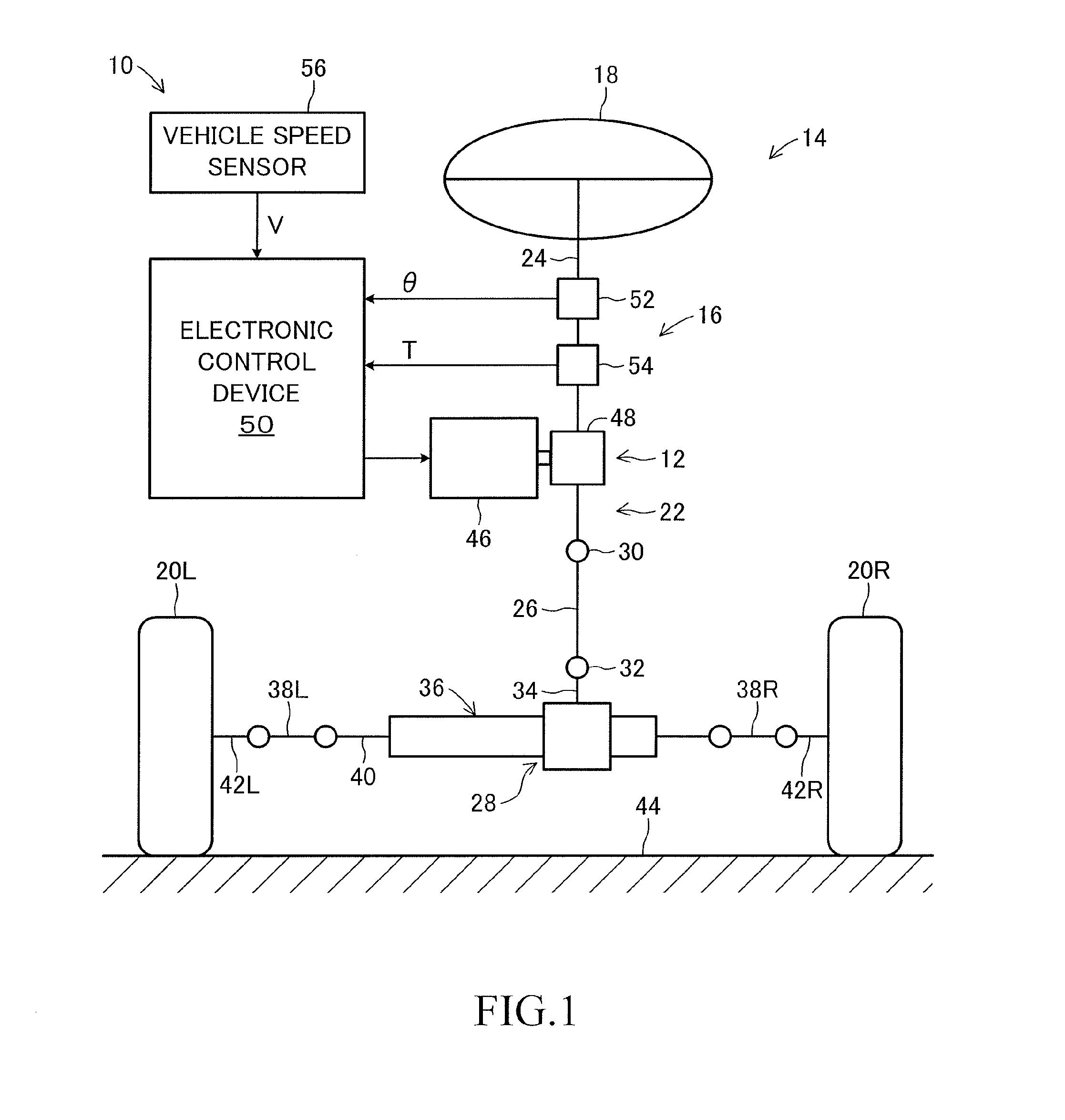 Steering assist apparatus for vehicle