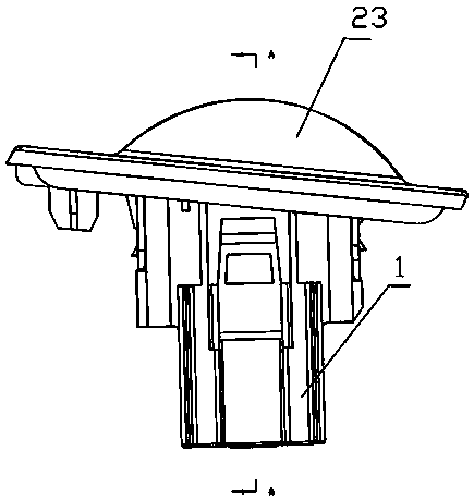 Vehicle-borne sun sensor