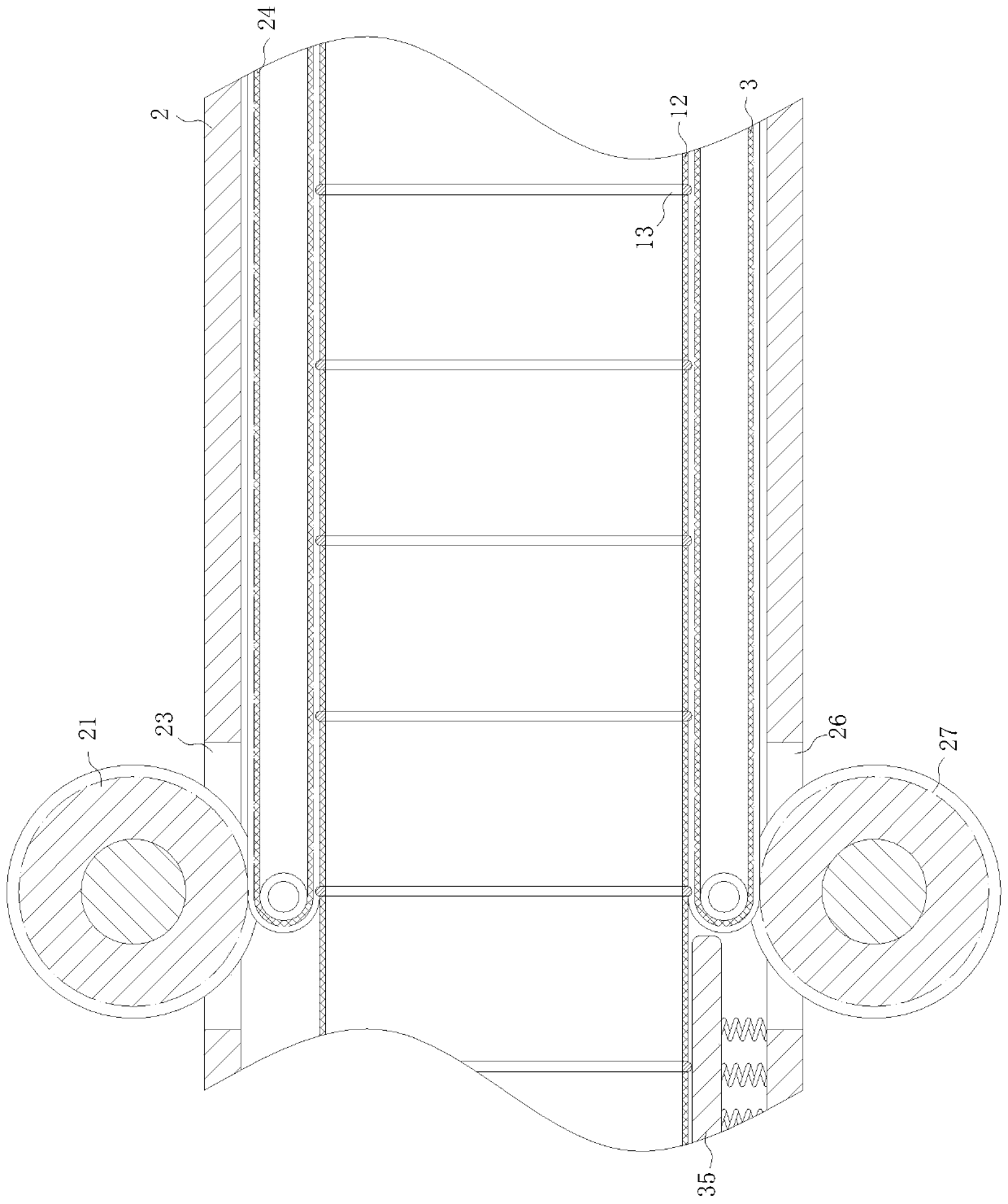 Indoor fire extinguishing box