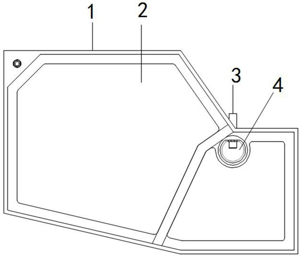 Glass fiber reinforced plastic material fireproof flame-retardant structure and process