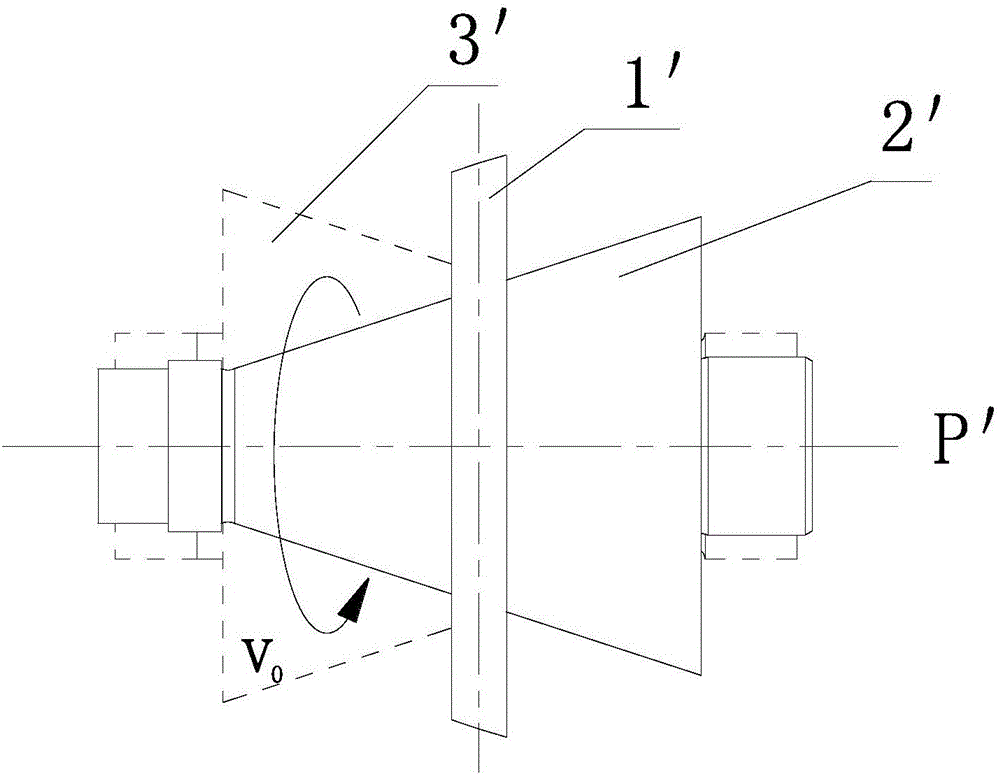 Ring knock-off protection structure for conical ring variable speed unit