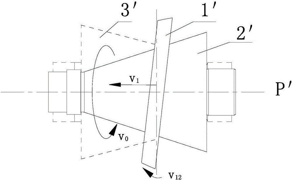 Ring knock-off protection structure for conical ring variable speed unit