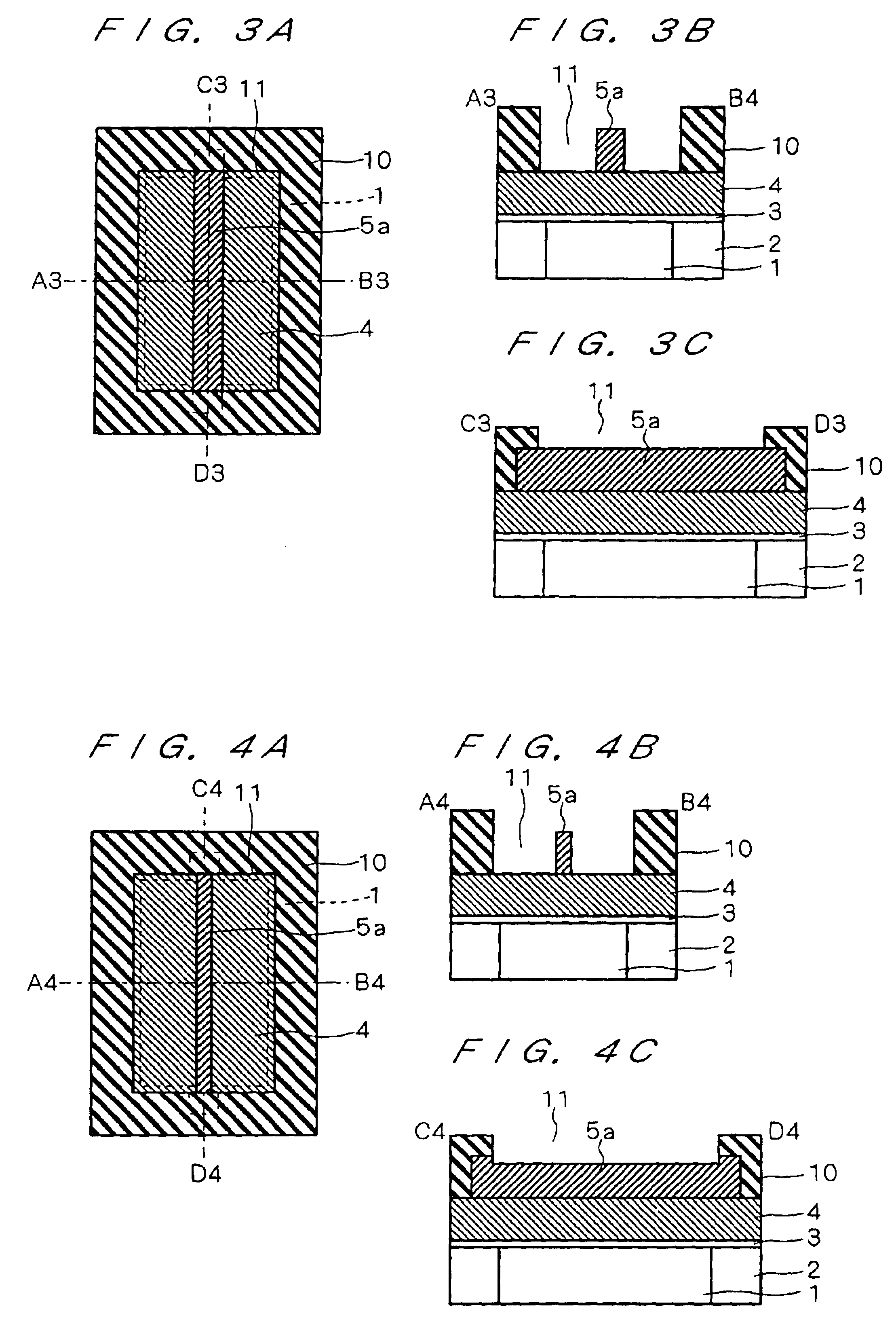 Method of manufacturing a thinned gate electrode utilizing protective films and etching