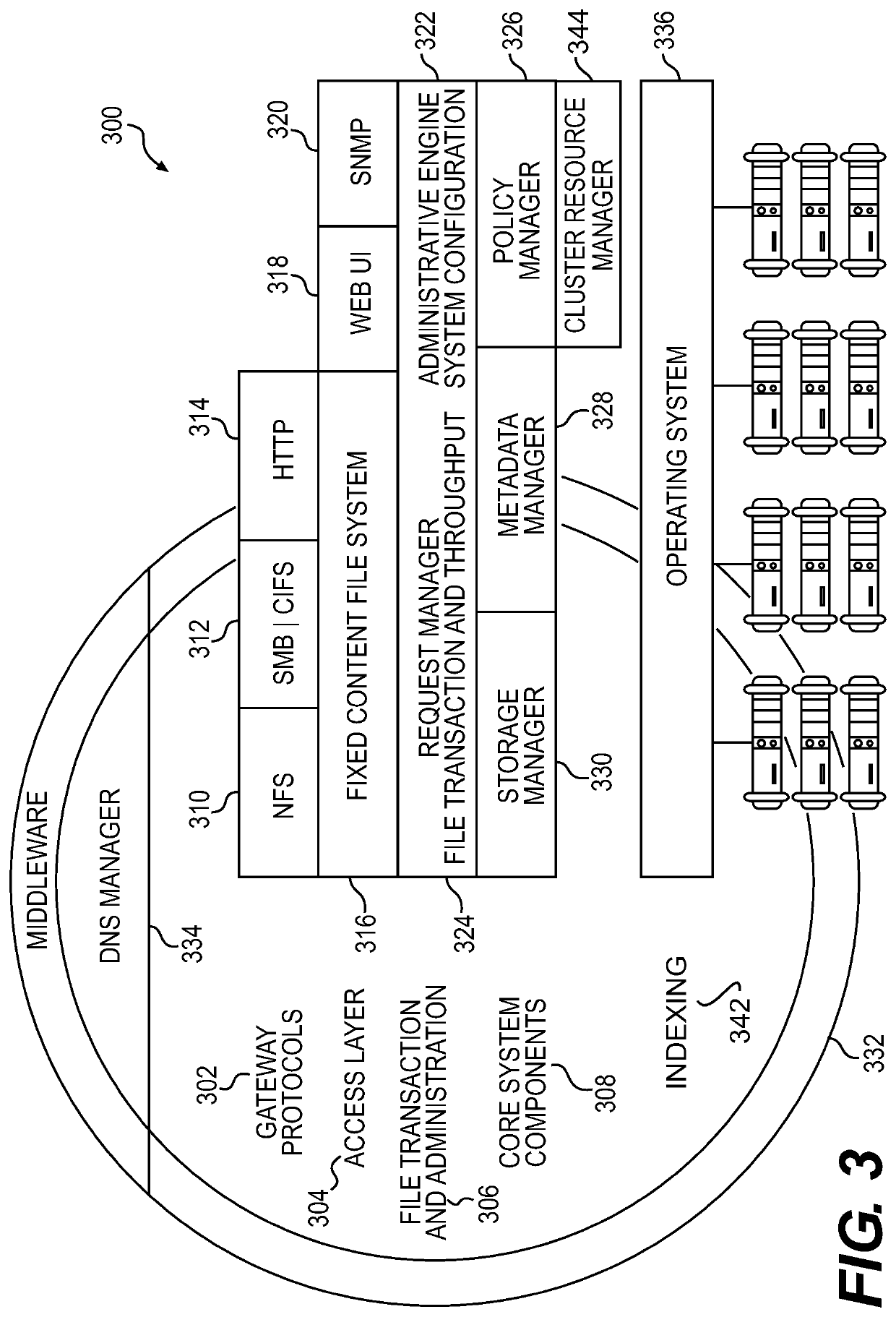 Decoupled content and metadata in a distributed object storage ecosystem