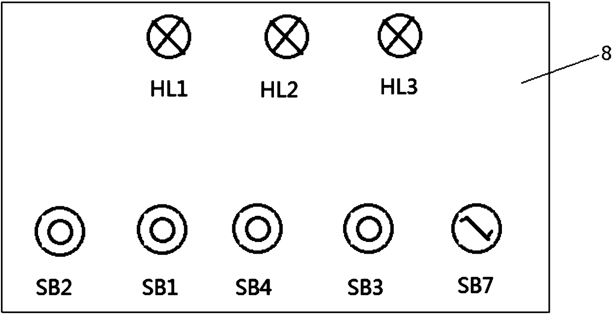 Automatic connection control device for backup power supply