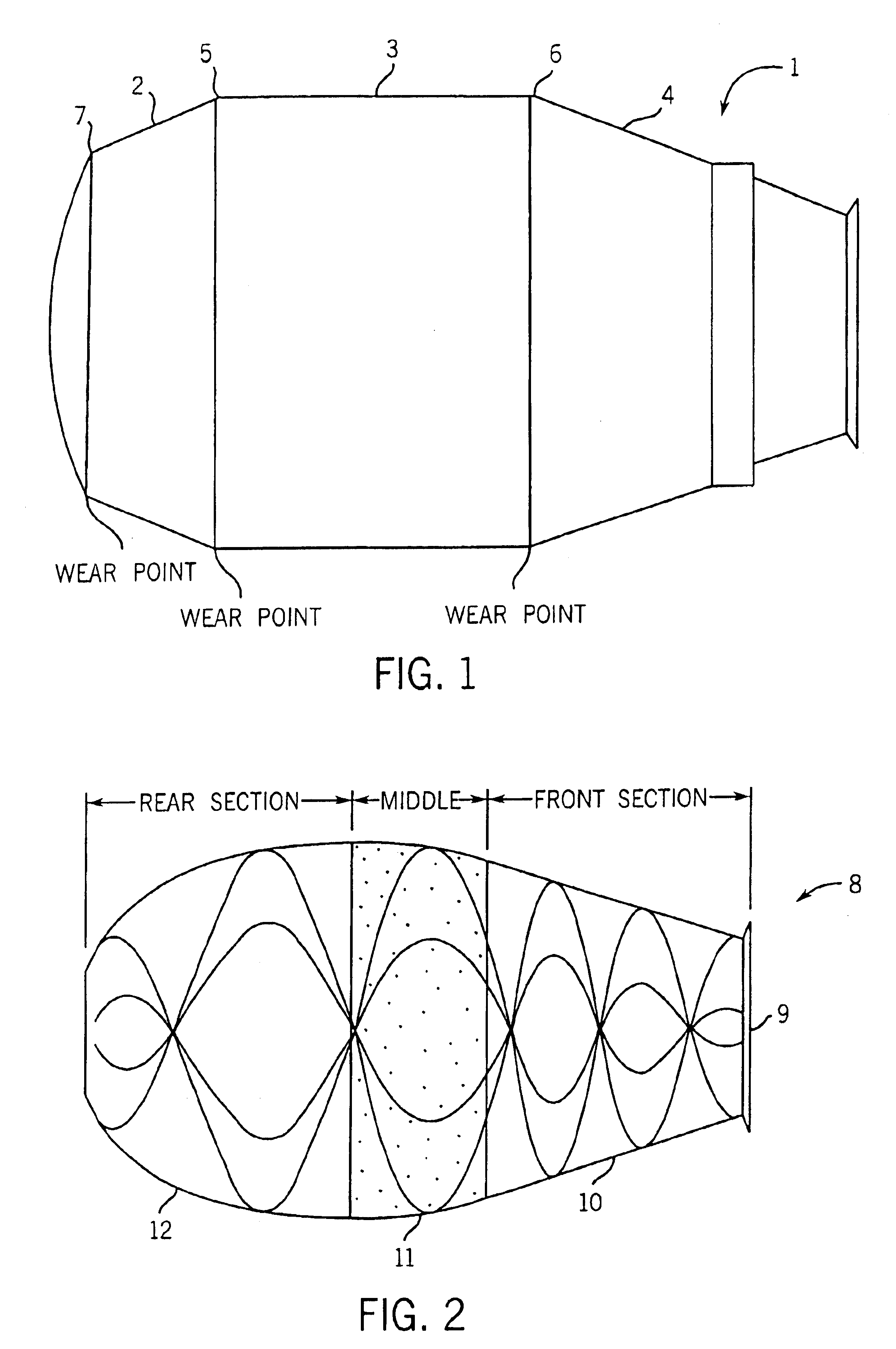 Plastics drum for concrete mixing and methods of manufacture thereof