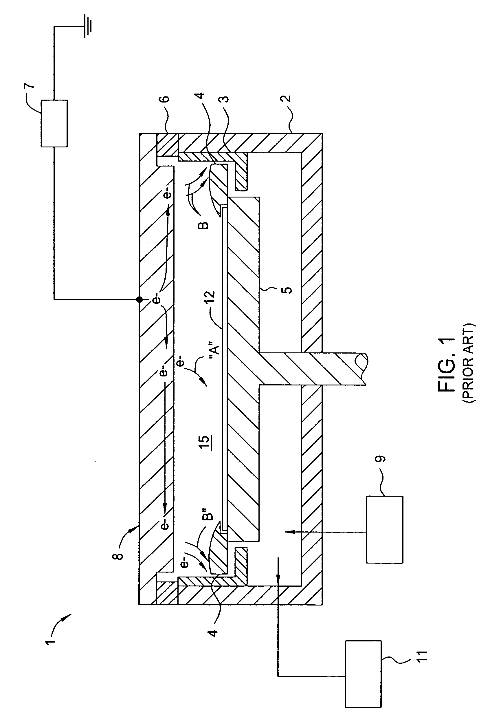 Method of processing a substrate using a large-area magnetron sputtering chamber with individually controlled sputtering zones