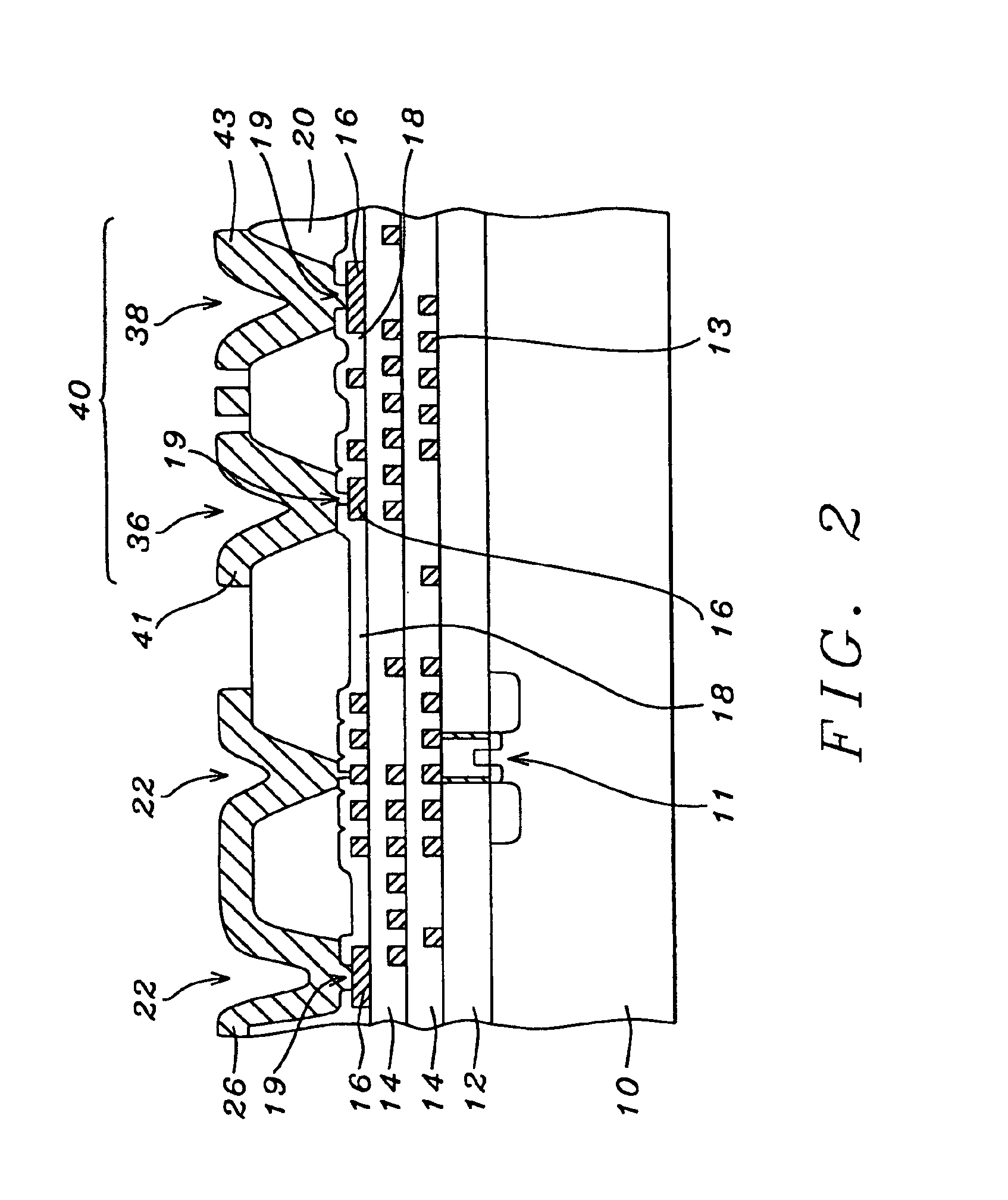 High performance system-on-chip discrete components using post passivation process