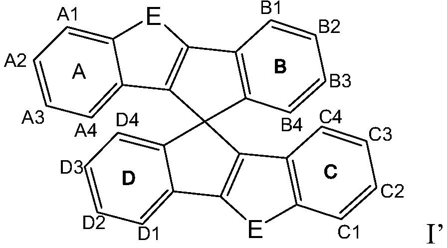 Novel compound with spiral structure and application of same to OLED device