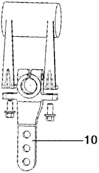 Hard rod type gear-changing system for transmission gear