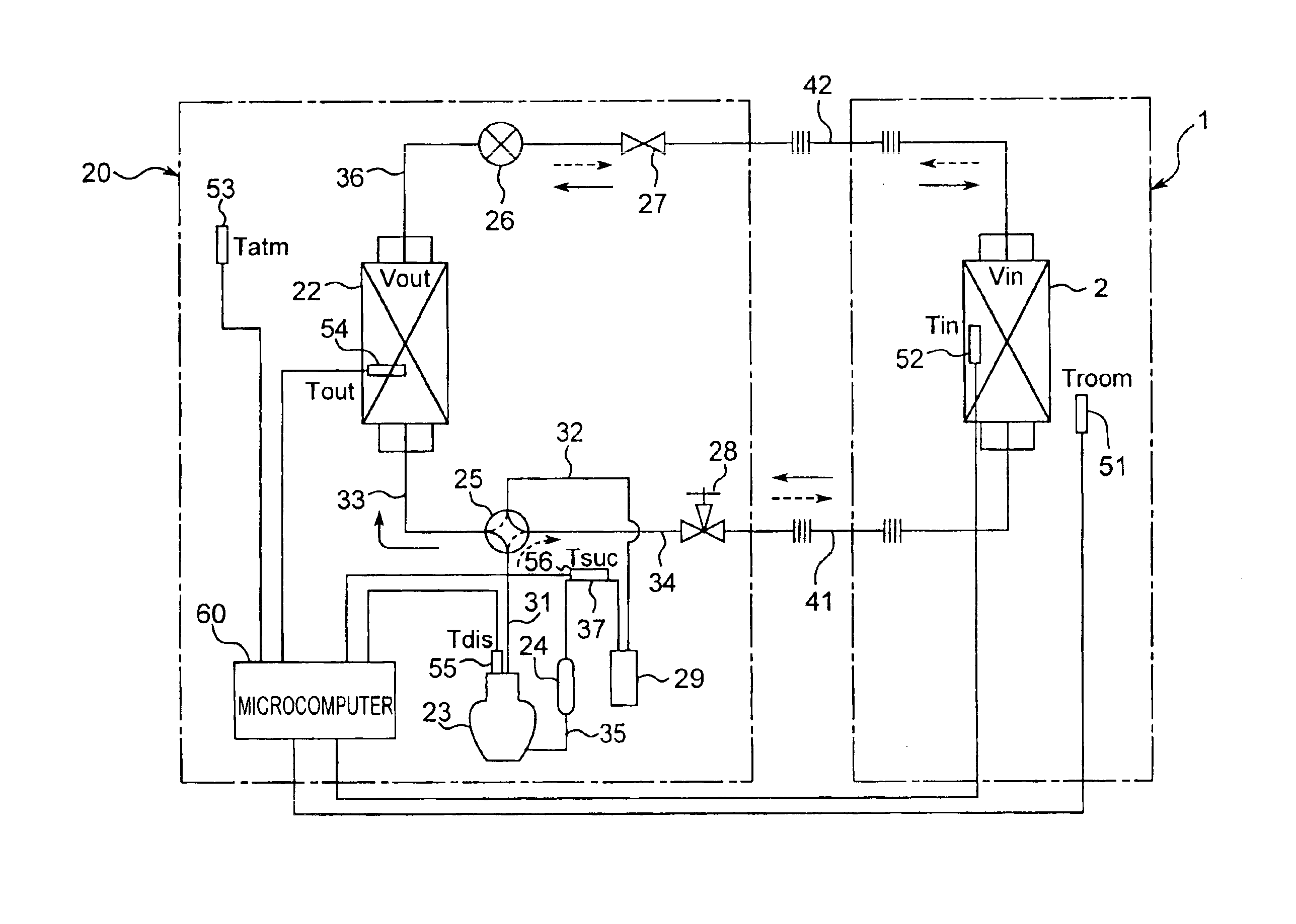 Refrigerating device