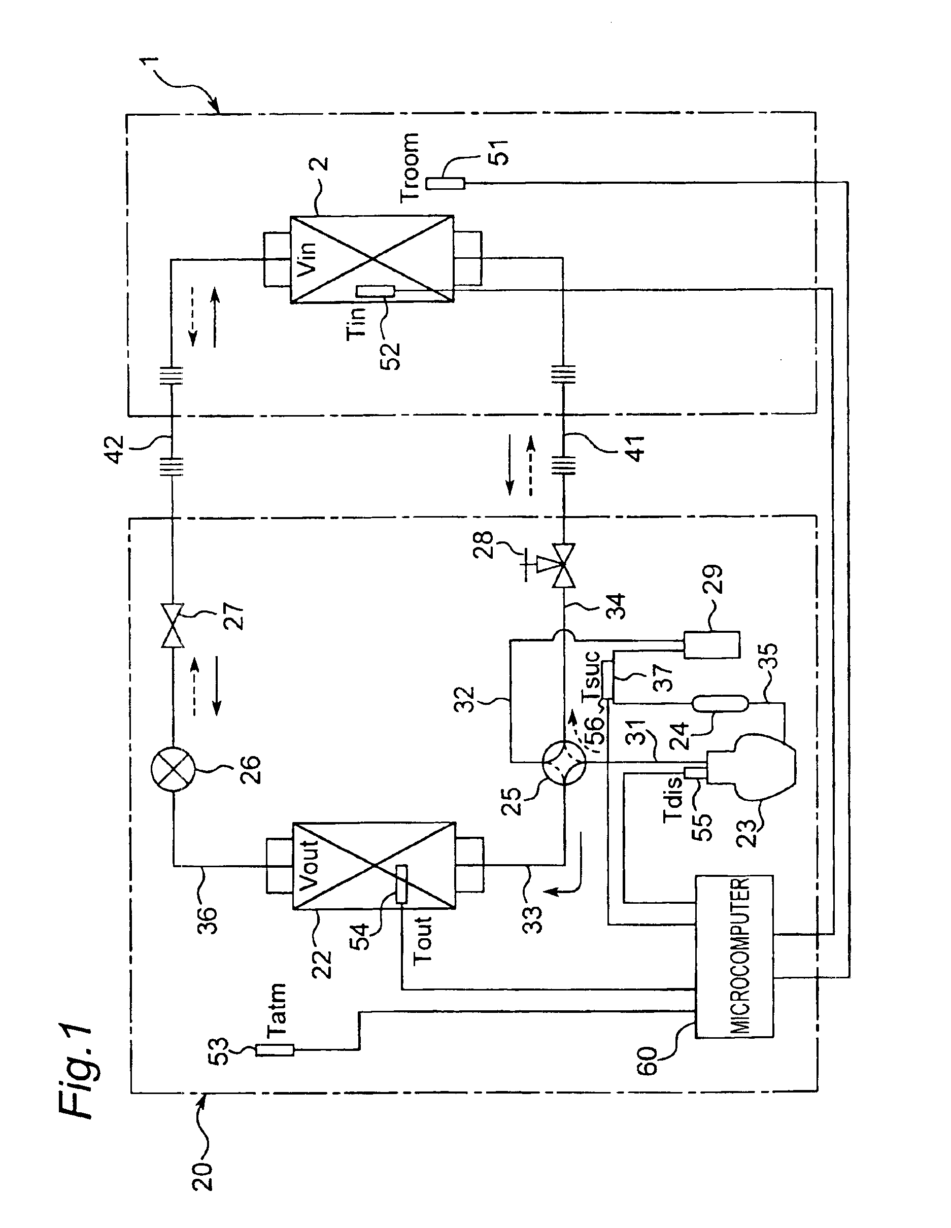 Refrigerating device