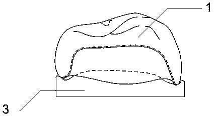 Manufacturing method of additional material for all-ceramic dental restoration