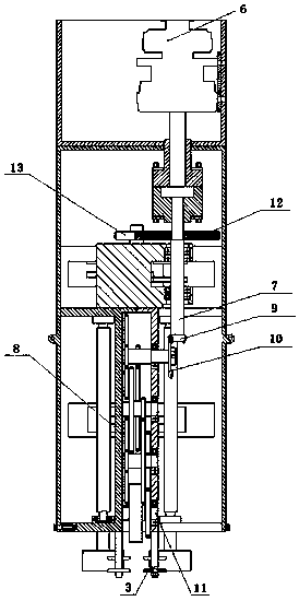 Automatic double-faced railway rail waist polishing machine