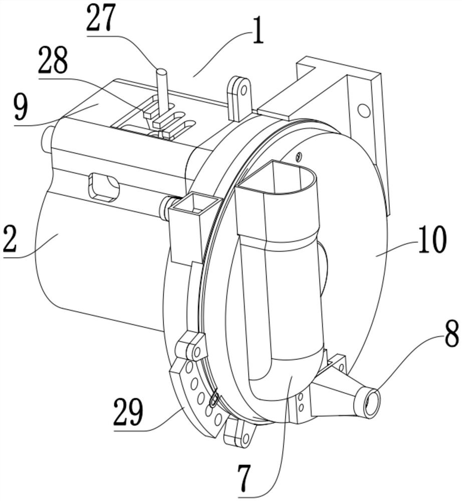 Bucket wheel type precision seeding seed-metering device for plot breeding